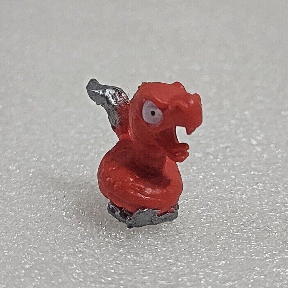 Zuru Smashers Series 3 Snow Flake Snake! Red Rubber Mini Figure 1"